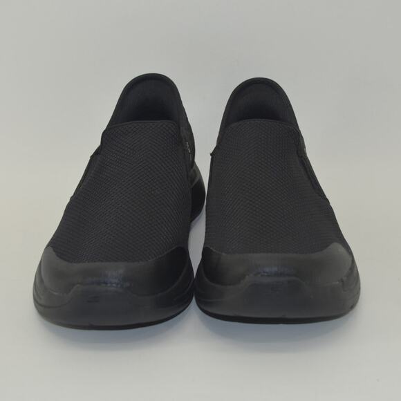 Skechers Black Go Walk Mens Arch Fit Casual Sneakers Size 10 - Picture 5 of 14